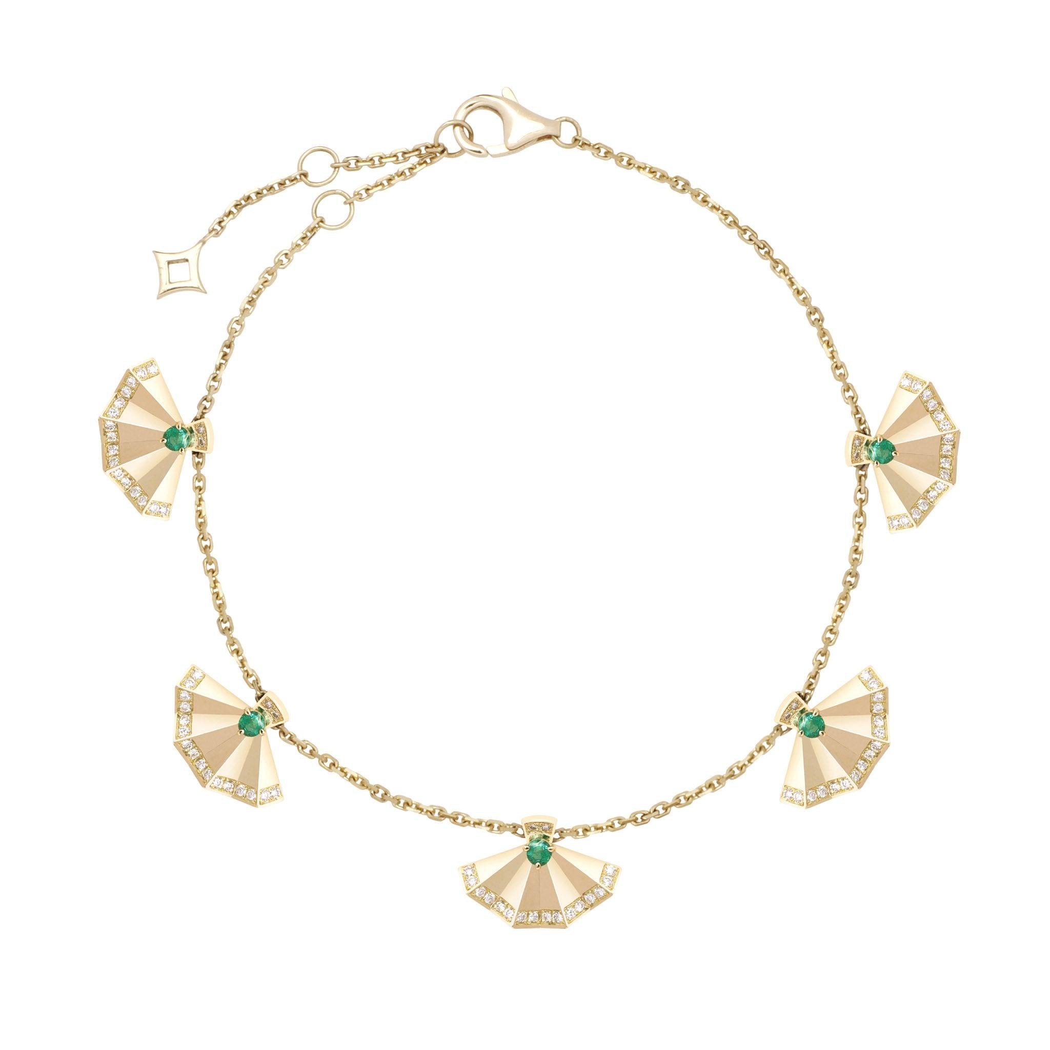 The Muse Five Motif Bracelet - Khayal Fine Jewelry