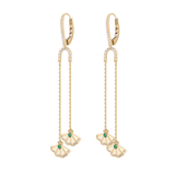 The Muse Two Motif Earring - Khayal Fine Jewelry