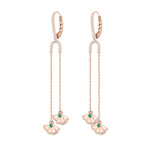 The Muse Two Motif Earring - Khayal Fine Jewelry