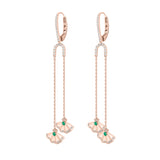 The Muse Two Motif Earring - Khayal Fine Jewelry