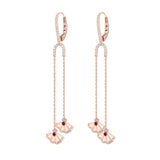 The Muse Two Motif Earring - Khayal Fine Jewelry