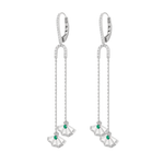 The Muse Two Motif Earring - Khayal Fine Jewelry