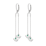 The Muse Two Motif Earring - Khayal Fine Jewelry