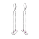 The Muse Two Motif Earring - Khayal Fine Jewelry