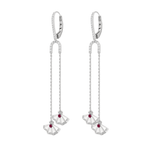 The Muse Two Motif Earring - Khayal Fine Jewelry