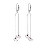 The Muse Two Motif Earring - Khayal Fine Jewelry