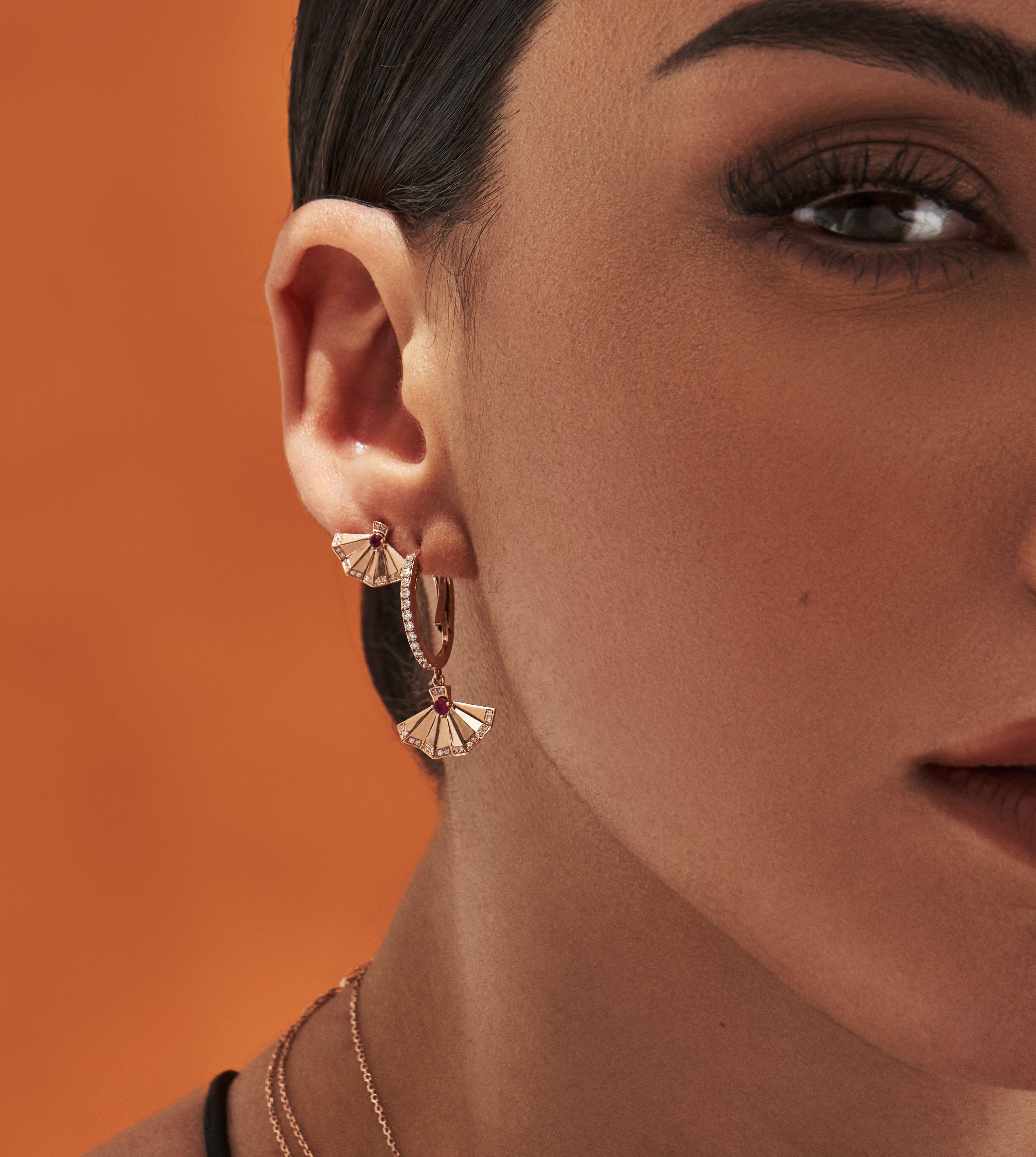 The Muse Motif Earring - Khayal Fine Jewelry