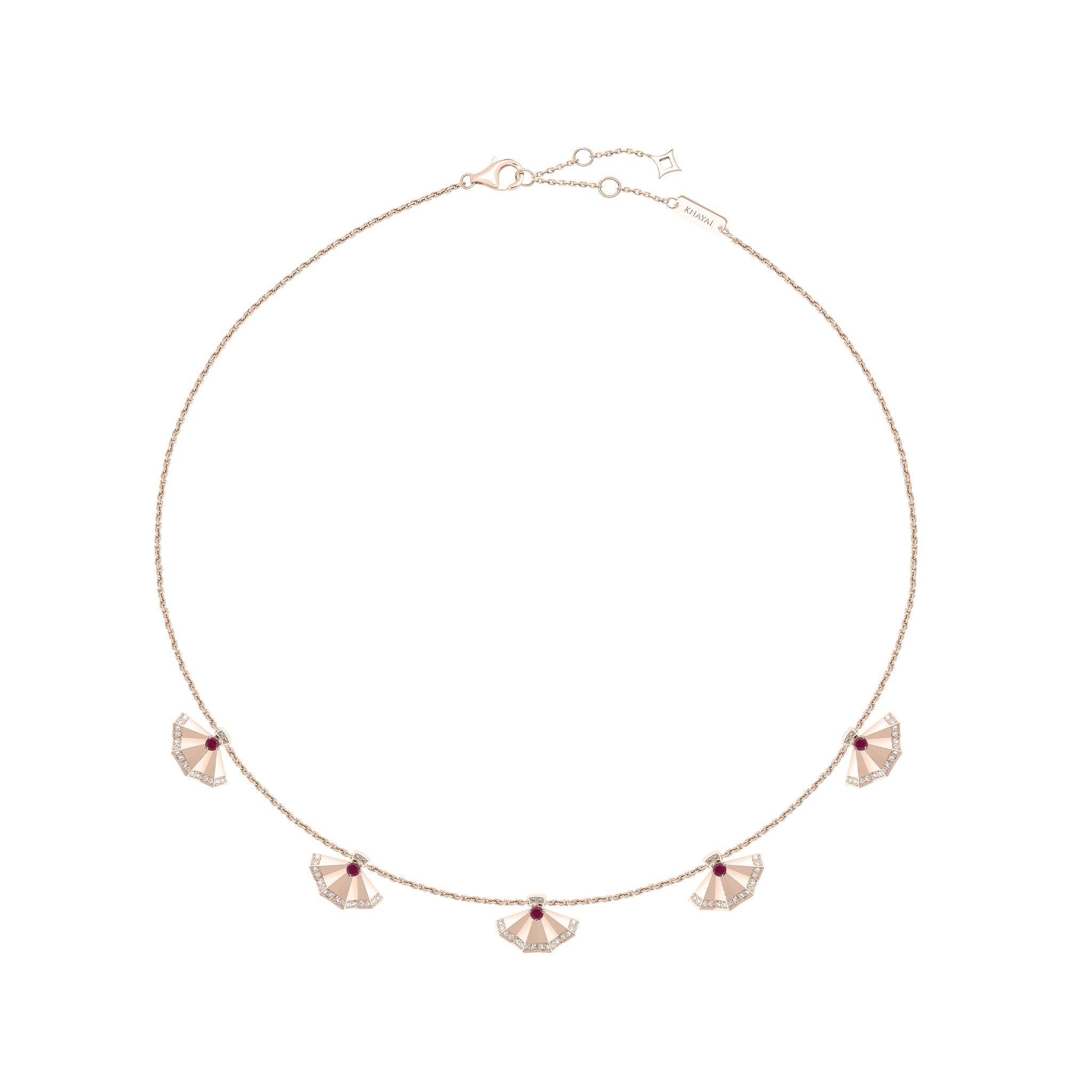 The Muse Five Motif Necklace - Khayal Fine Jewelry