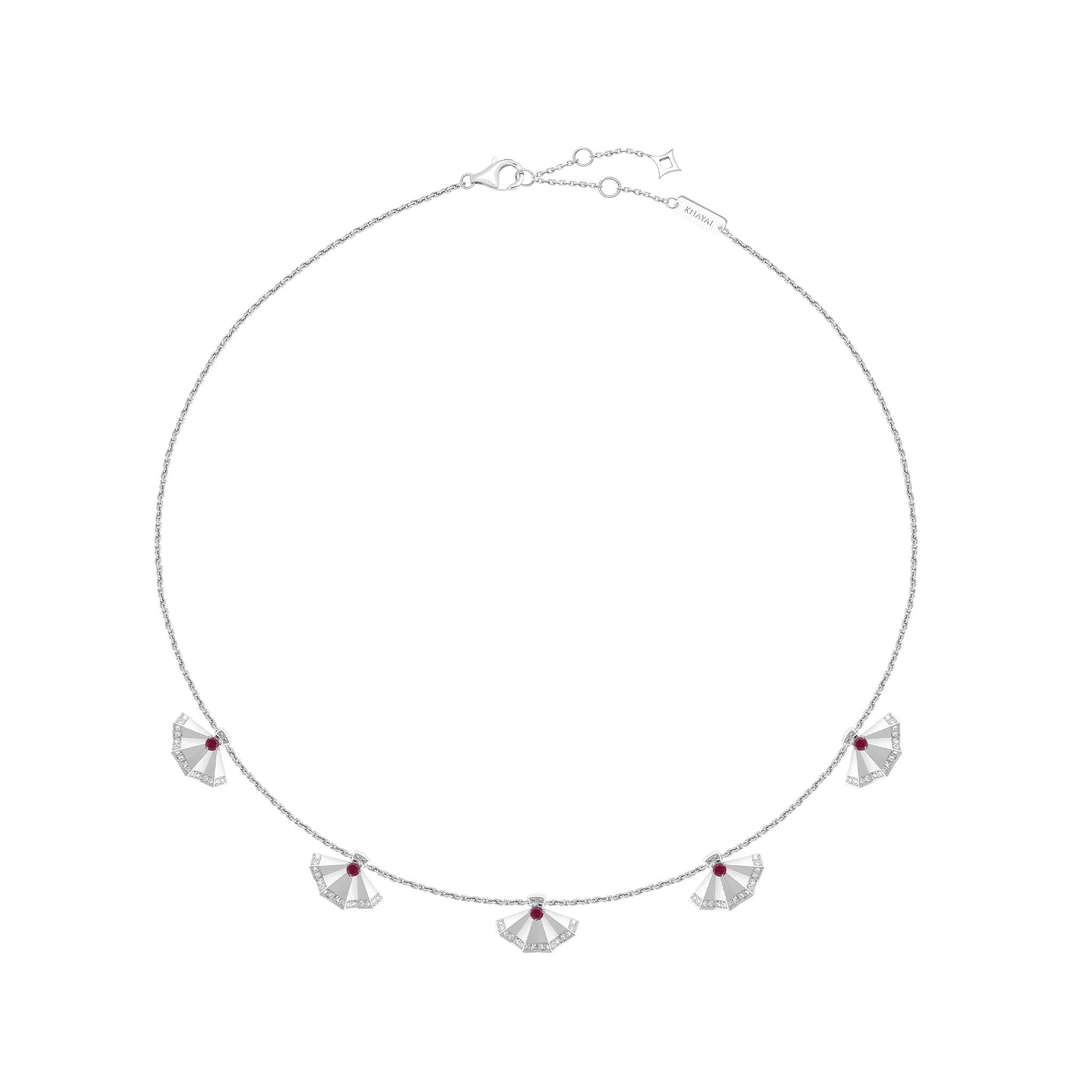 The Muse Five Motif Necklace - Khayal Fine Jewelry