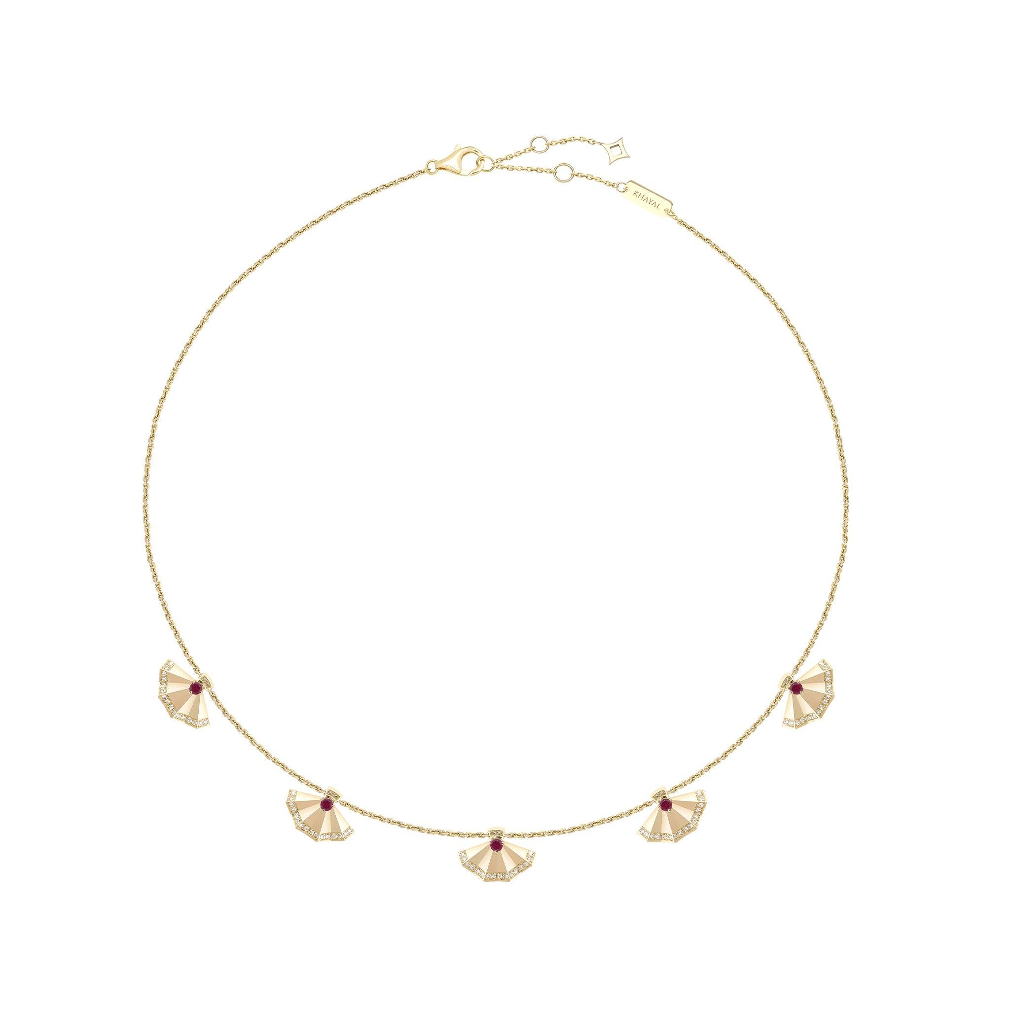 The Muse Five Motif Necklace - Khayal Fine Jewelry