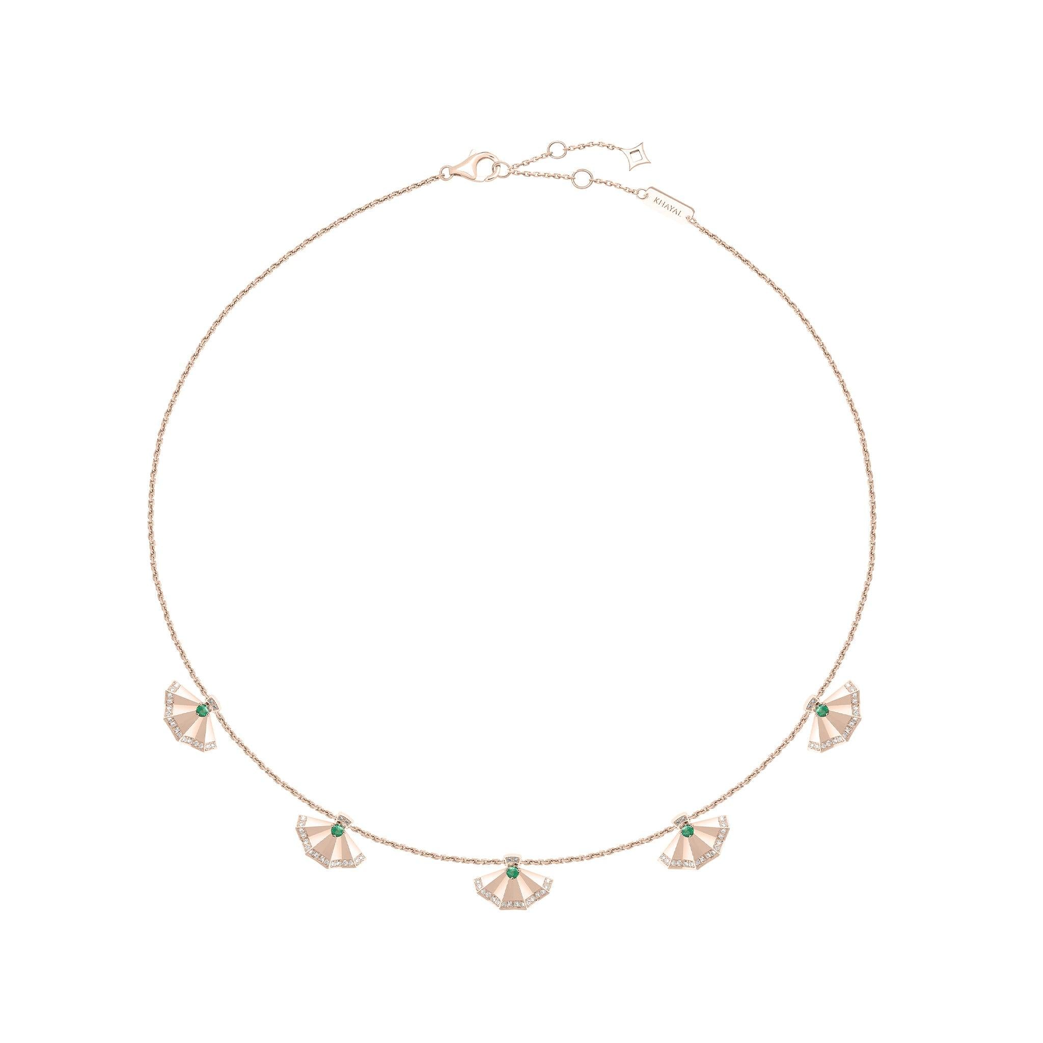 The Muse Five Motif Necklace - Khayal Fine Jewelry