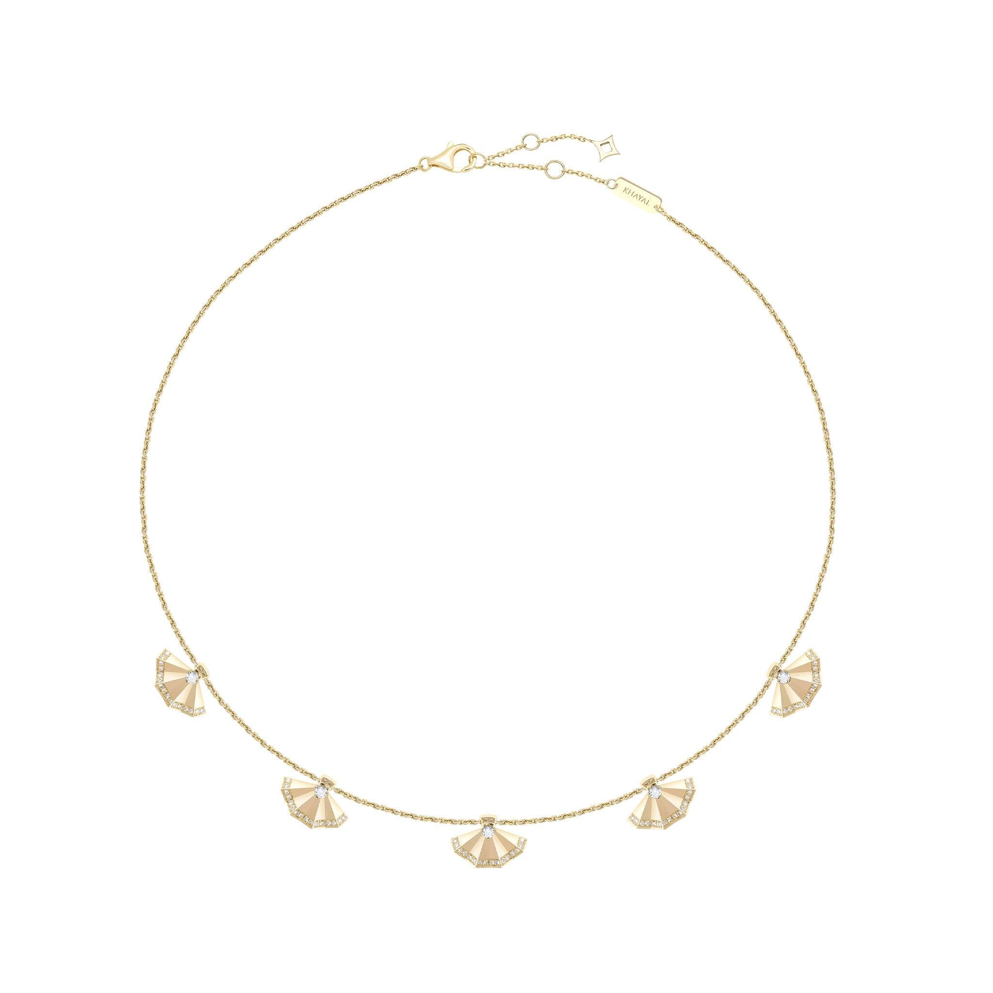 The Muse Five Motif Necklace - Khayal Fine Jewelry