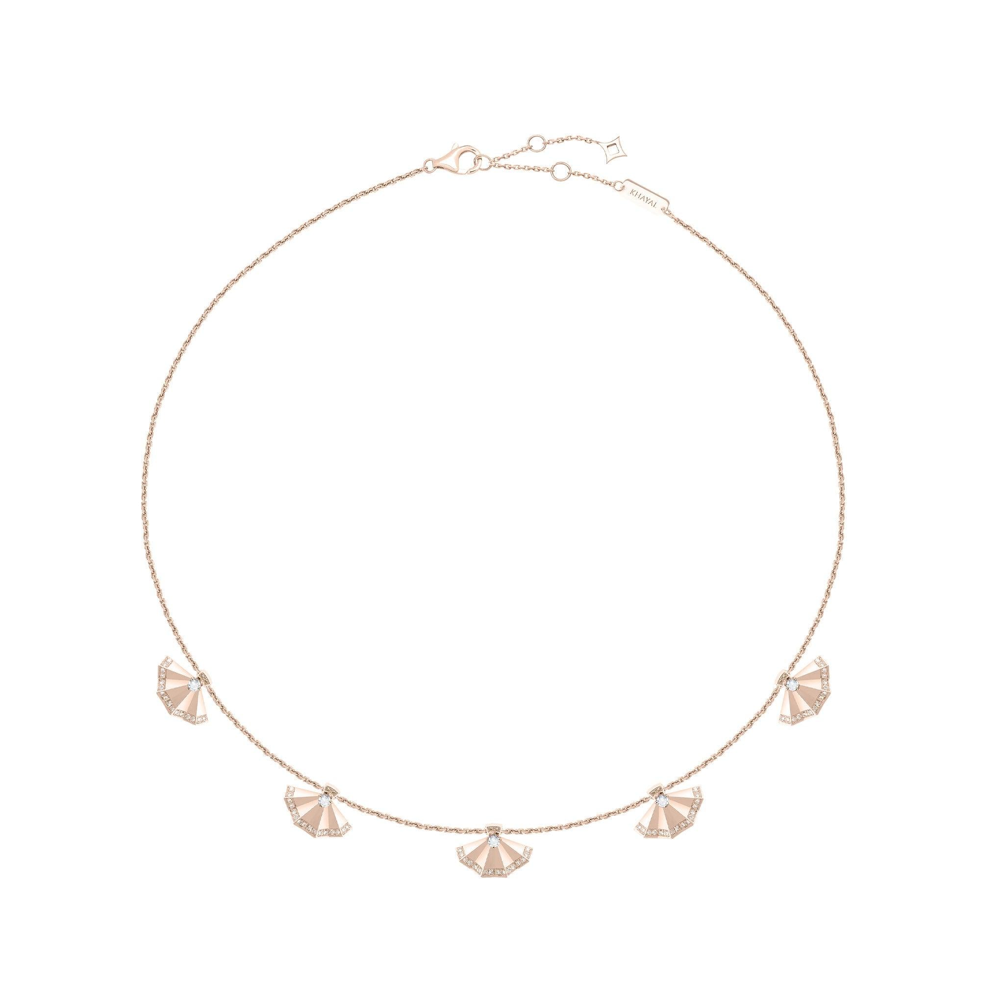 The Muse Five Motif Necklace - Khayal Fine Jewelry