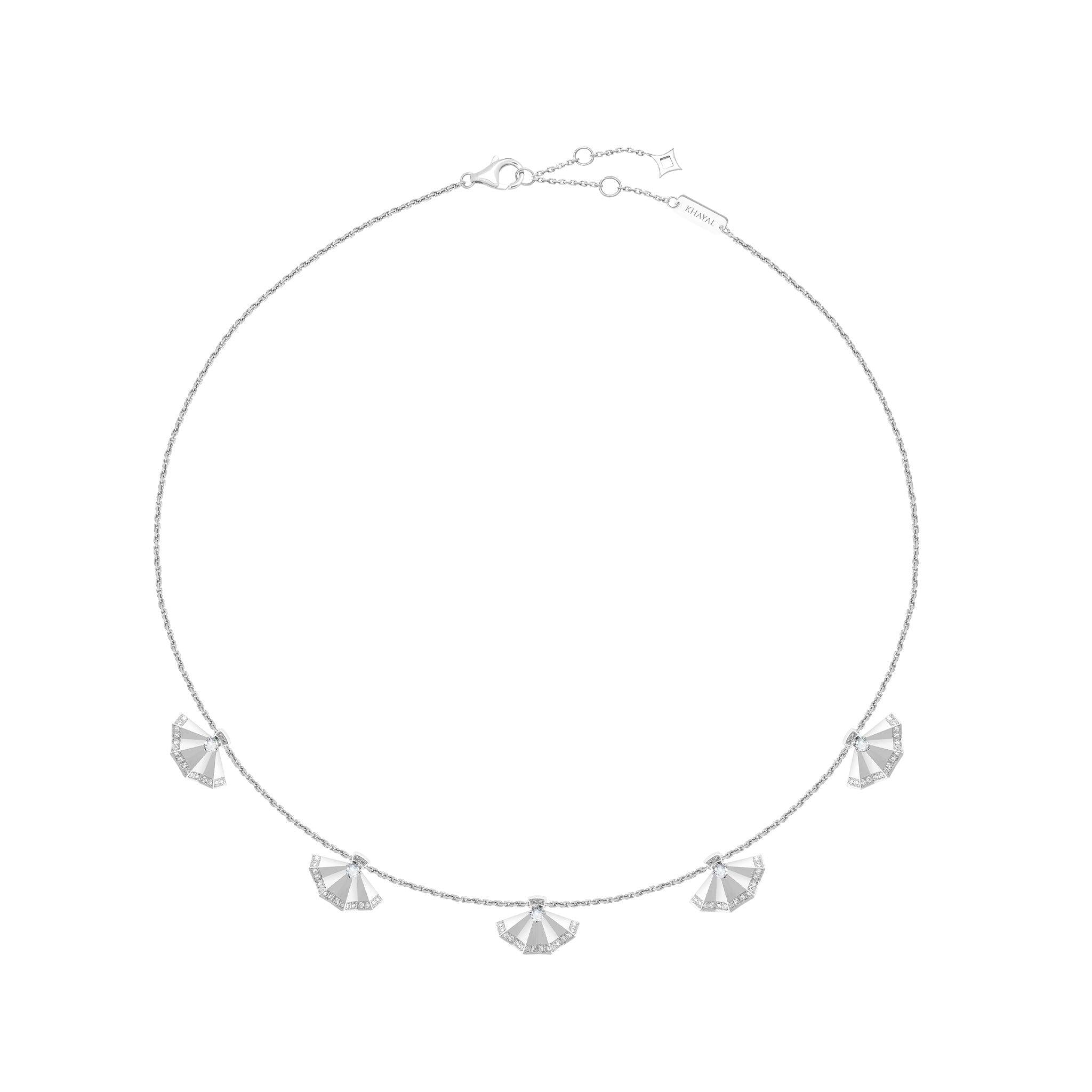 The Muse Five Motif Necklace - Khayal Fine Jewelry