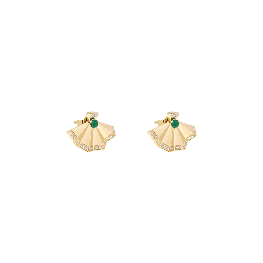 The Muse Mini Motif Stud - Khayal Fine Jewelry 