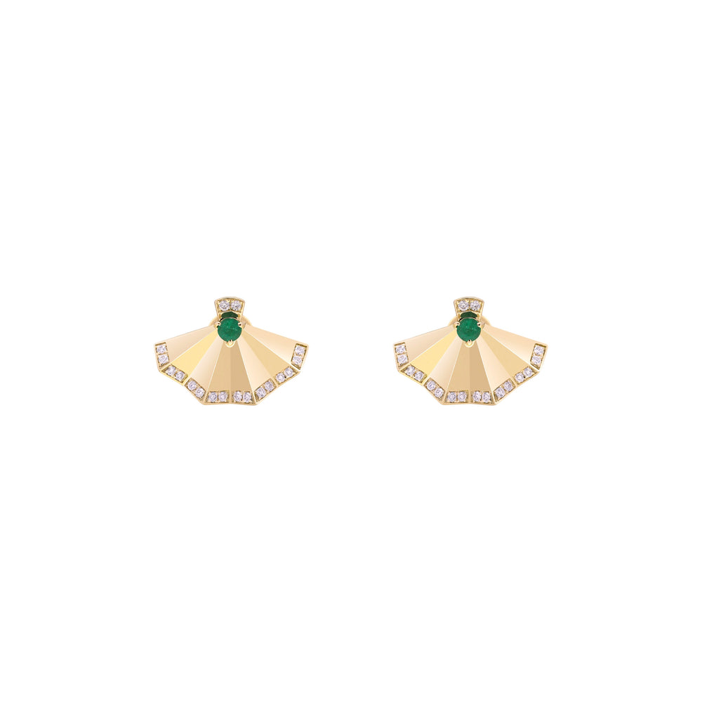 The Muse Mini Motif Stud - Khayal Fine Jewelry 