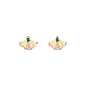 The Muse Mini Motif Stud - Khayal Fine Jewelry 