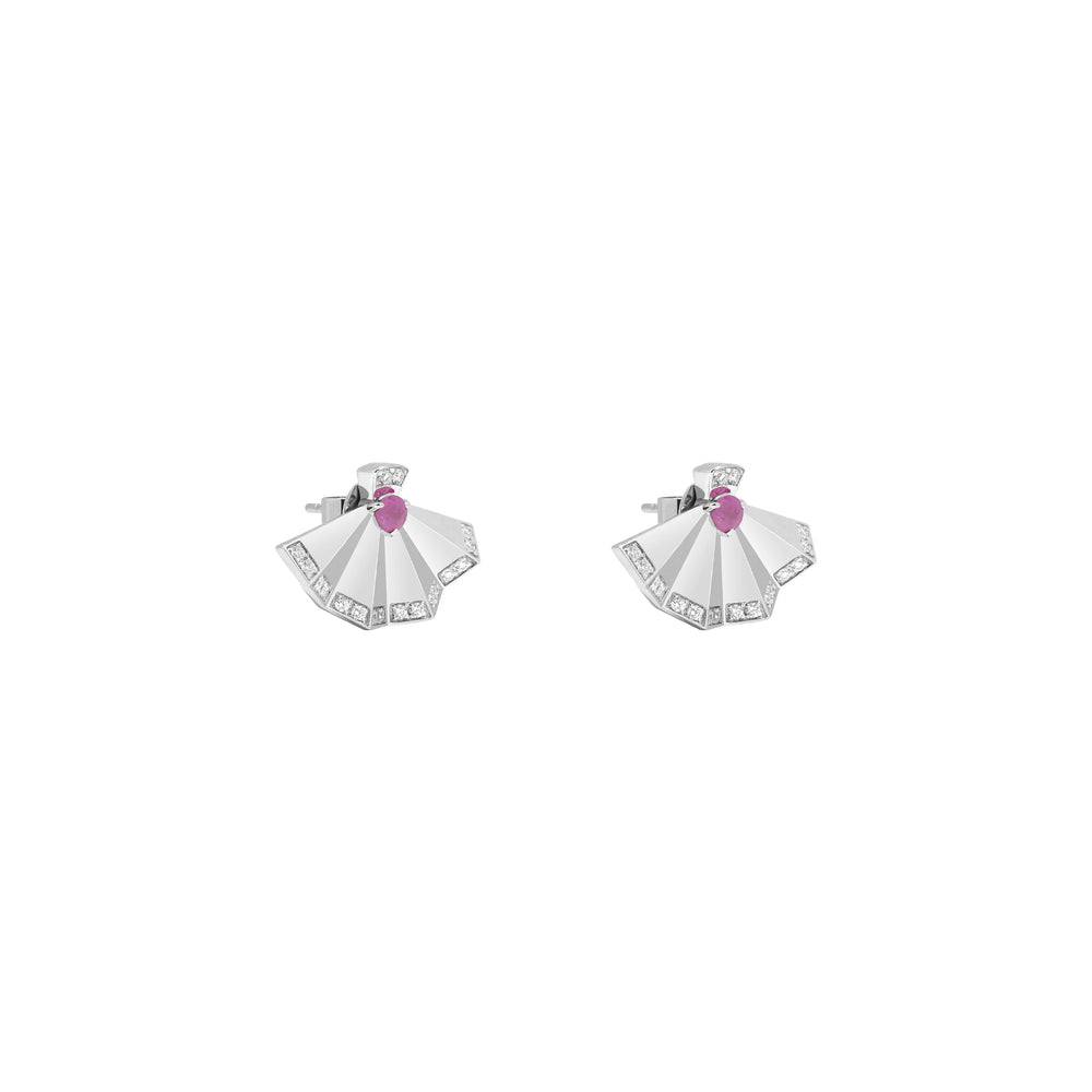 The Muse Mini Motif Stud - Khayal Fine Jewelry 