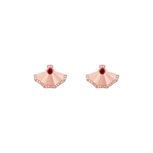 The Muse Mini Motif Stud - Khayal Fine Jewelry 