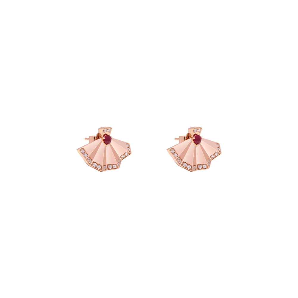 The Muse Mini Motif Stud - Khayal Fine Jewelry 