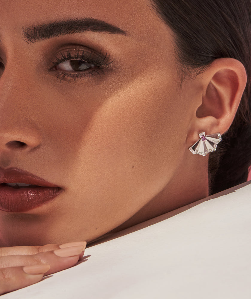 The Muse Motif Stud - Khayal Fine Jewelry 