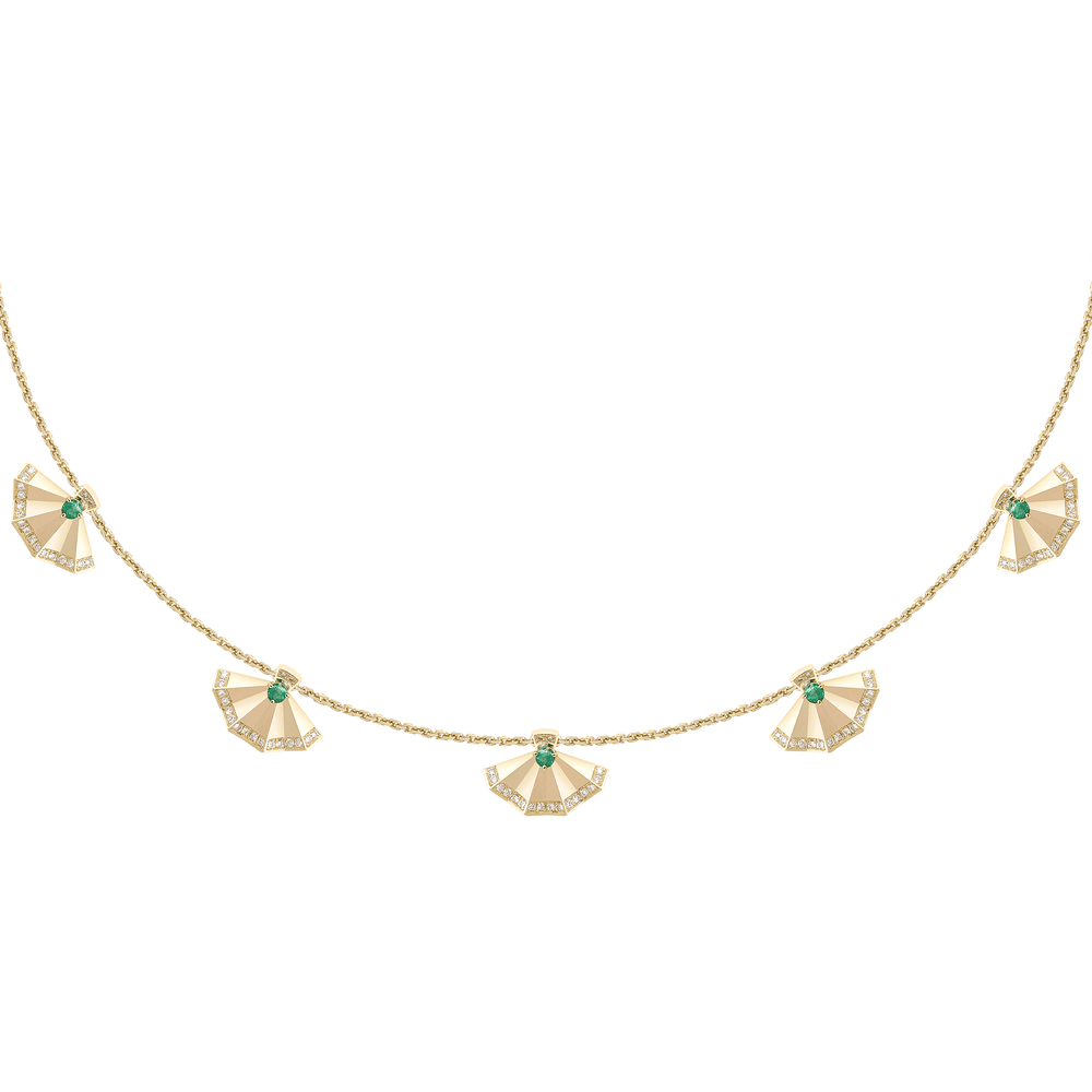 The Muse Five Motif Necklace - Khayal Fine Jewelry 